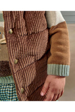 
                        
                          Load image into Gallery viewer, Mamas &amp; Papas Cord Gilet with Borg Lining - Brown
                        
                      