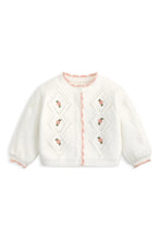 
                        
                          Load image into Gallery viewer, Mamas &amp; Papas Embroidered Cable Knit Cardigan
                        
                      