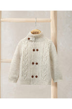 
                        
                          Load image into Gallery viewer, Mamas &amp; Papas Funnel Neck Cable Knit Cardigan
                        
                      