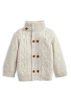 
                        
                          Load image into Gallery viewer, Mamas &amp; Papas Funnel Neck Cable Knit Cardigan
                        
                      