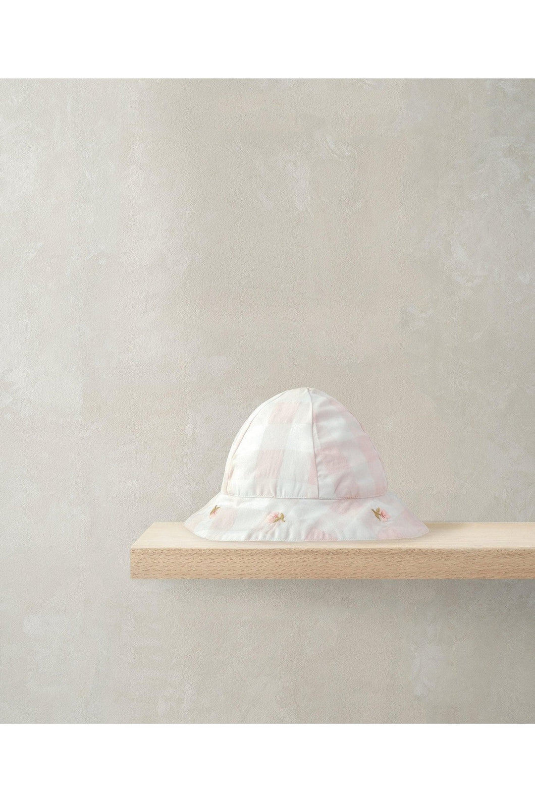 Mamas & Papas Gingham Sun Hat - Pink