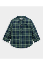 
                        
                          Load image into Gallery viewer, Mamas &amp; Papas Green Check Shirt
                        
                      