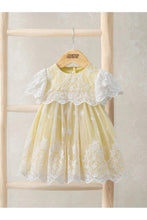
                        
                          Load image into Gallery viewer, Mamas &amp; Papas Lemon Lace Dress
                        
                      