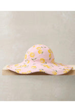 
                        
                          Load image into Gallery viewer, Mamas &amp; Papas Lemon Print Floppy Sunhat
                        
                      