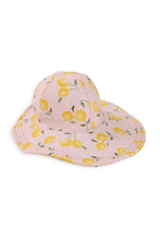 
                        
                          Load image into Gallery viewer, Mamas &amp; Papas Lemon Print Floppy Sunhat
                        
                      