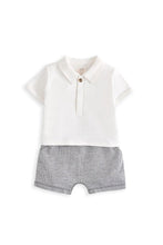 
                        
                          Load image into Gallery viewer, Mamas &amp; Papas Mock Suit Romper
                        
                      