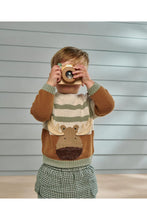 
                        
                          Load image into Gallery viewer, Mamas &amp; Papas Moose Character Knit Jumper with 3D Antlers - Brown
                        
                      
