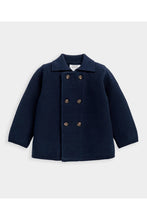 
                        
                          Load image into Gallery viewer, Mamas &amp; Papas Navy Collar Cardigan
                        
                      