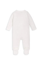 
                        
                          Load image into Gallery viewer, Mamas &amp; Papas Organic Cotton Ribbed Sleepsuit - White
                        
                      