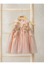 
                        
                          Load image into Gallery viewer, Mamas &amp; Papas Pink 3D Flower Dress
                        
                      