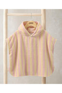Mamas & Papas Pink Stripped Poncho Towel - mothercare hong kong