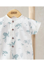 
                        
                          將圖片載入圖庫檢視器 Mamas &amp; Papas Romper with Turnback Sleeves - Under the Sea Print
                        
                      