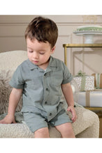 
                        
                          將圖片載入圖庫檢視器 Mamas &amp; Papas Shirt and Short Outfit Set - Green
                        
                      