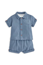 
                        
                          將圖片載入圖庫檢視器 Mamas &amp; Papas Shirt, Shorts, and Bodysuit Set (3 Pieces) - Blue
                        
                      