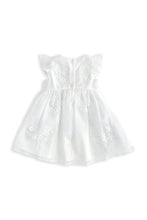 
                        
                          Load image into Gallery viewer, Mamas &amp; Papas Short Sleeve Embroidered Lace Dress - Floral Print
                        
                      