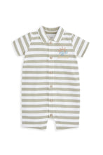 
                        
                          將圖片載入圖庫檢視器 Mamas &amp; Papas Short Sleeve Striped Embroidered Romper
                        
                      