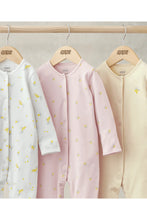 
                        
                          Load image into Gallery viewer, Mamas &amp; Papas Sleepsuits (Pack of 3) - Lemon Print
                        
                      