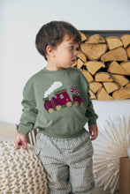 
                        
                          Load image into Gallery viewer, Mamas &amp; Papas Train Christmas Jumper
                        
                      