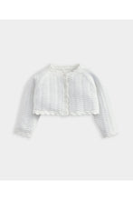 
                        
                          Load image into Gallery viewer, Mamas &amp; Papas Wavy Stitch Bolero Cardigan
                        
                      