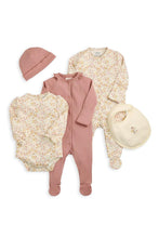 
                        
                          Load image into Gallery viewer, Mamas &amp; Papas Welcome to the World Floral Baby Clothes 5 Piece Set
                        
                      