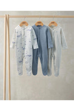 
                        
                          Load image into Gallery viewer, Mamas &amp; Papas Whale Sleepsuits (Pack of 3)
                        
                      