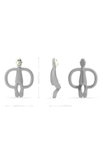 
                        
                          Load image into Gallery viewer, Matchstick Monkey Original Teething Toy &amp; Gel Applicator - Cool Grey Online Exclusive
                        
                      