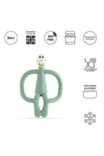
                        
                          Load image into Gallery viewer, Matchstick Monkey Original Teething Toy &amp; Gel Applicator - Mint Green Online Exclusive
                        
                      
