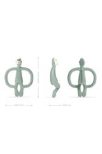 
                        
                          Load image into Gallery viewer, Matchstick Monkey Original Teething Toy &amp; Gel Applicator - Mint Green Online Exclusive
                        
                      