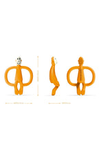 
                        
                          Load image into Gallery viewer, Matchstick Monkey Original Teething Toy &amp; Gel Applicator - Orange Online Exclusive
                        
                      