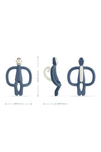 
                        
                          Load image into Gallery viewer, Matchstick Monkey Original Teething Toy with Tail - Airforce Blue Online Exclusive
                        
                      