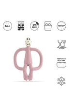 
                        
                          Load image into Gallery viewer, Matchstick Monkey Original Teething Toy with Tail - Dusty Pink Online Exclusive
                        
                      