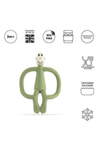 
                        
                          Load image into Gallery viewer, Matchstick Monkey Original Teething Toy with Tail - Olive Online Exclusive
                        
                      