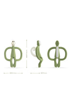 
                        
                          Load image into Gallery viewer, Matchstick Monkey Original Teething Toy with Tail - Olive Online Exclusive
                        
                      
