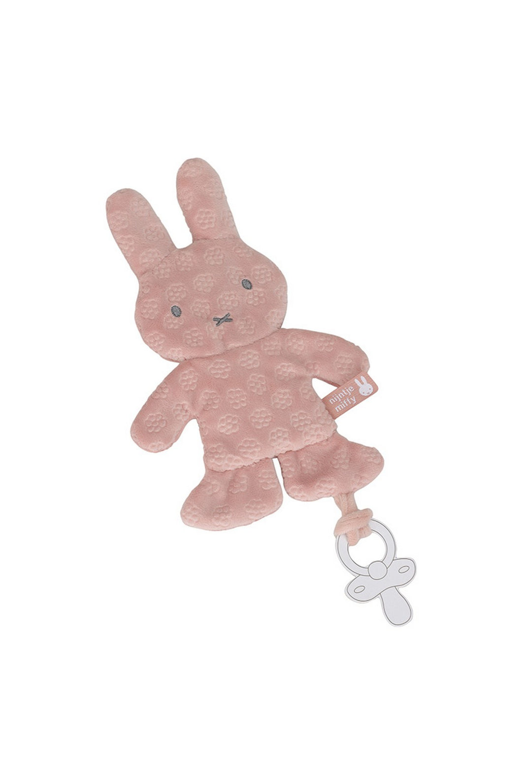 Miffy Flower Dummy Cloth Pink