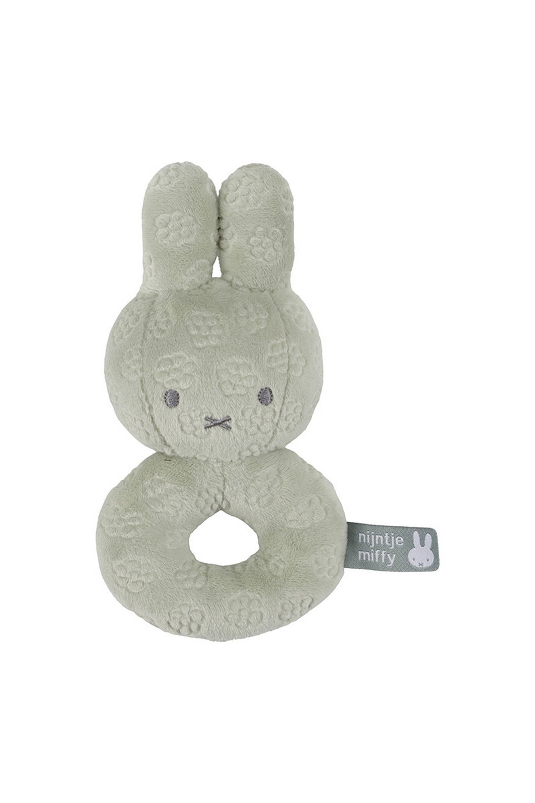 Miffy Flower Rattle Green