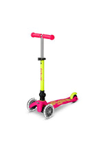 
                        
                          Load image into Gallery viewer, Mirco Mini Micro Deluxe Foldable Neon Scooter LED (2-5 years) - Flamingo Yellow
                        
                      