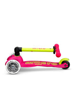
                        
                          Load image into Gallery viewer, Mirco Mini Micro Deluxe Foldable Neon Scooter LED (2-5 years) - Flamingo Yellow
                        
                      