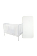 
                        
                          Load image into Gallery viewer, Mothercare Bristol Drop Side Cot with Wheels with Mattress Bundle ($3,100)
                        
                      