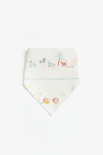 
                        
                          Load image into Gallery viewer, Mothercare Animal Kingdom Dribbler Bibs  3 Pack  2
                        
                      