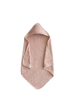 
                        
                          Load image into Gallery viewer, Mushie Organic Cotton Baby Hooded Towel
                        
                      