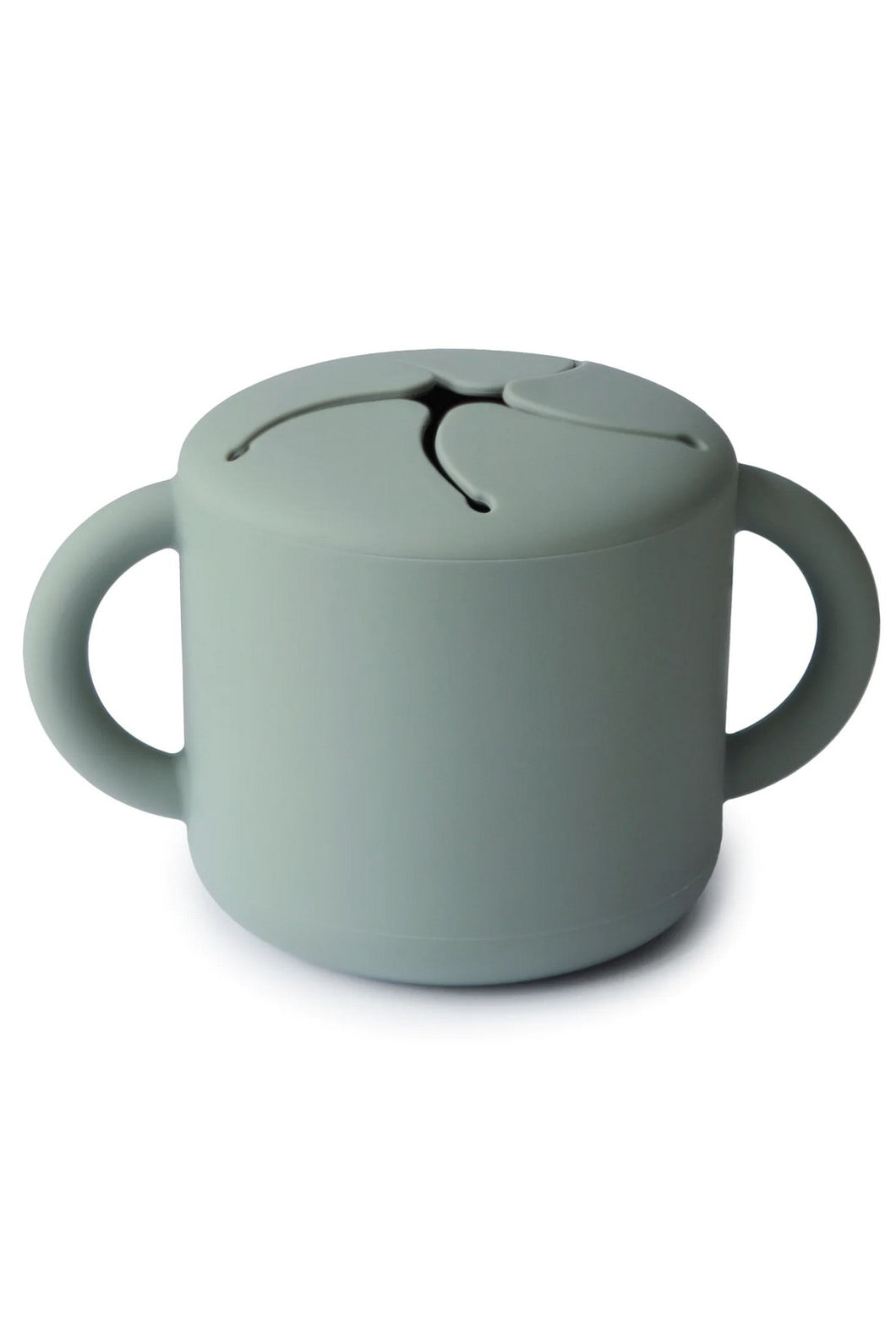 Mushie Snack Cup Cambridge Blue 1