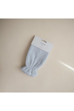
                        
                          Load image into Gallery viewer, Mushie Organic Cotton Bath Mitt 2-Pack  Baby Blue 2
                        
                      