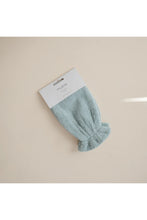 
                        
                          Load image into Gallery viewer, Mushie Organic Cotton Bath Mitt 2-Pack Sea Mist 2
                        
                      