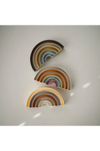 
                        
                          Load image into Gallery viewer, Mushie Rainbow Stacker Toy 1
                        
                      