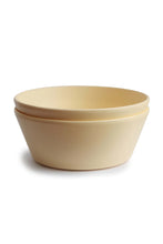 
                        
                          將圖片載入圖庫檢視器 Mushie Round Dinnerware Bowl - 2 Pack Pale Daffodil 2
                        
                      