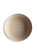 
                        
                          Load image into Gallery viewer, Mushie Round Dinnerware Bowl - 2 Pack Vanilla 1
                        
                      