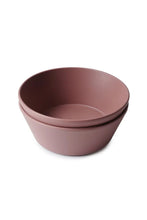 
                        
                          將圖片載入圖庫檢視器 Mushie Round Dinnerware Bowl - 2 Pack Woodchuck 1
                        
                      