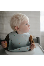 
                        
                          Load image into Gallery viewer, Mushie Silicone Baby Bib Retro Cars 2
                        
                      