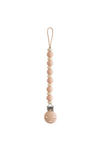 
                        
                          Load image into Gallery viewer, Mushie Silicone Pacifier Clip - Luna Blush 1
                        
                      