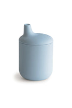 
                        
                          Load image into Gallery viewer, Mushie Silicone Sippy Cup Powder Blue 1
                        
                      